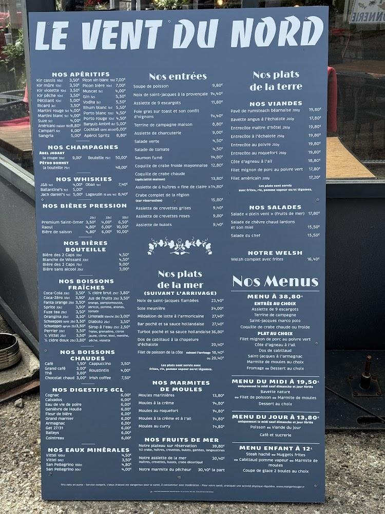 Le Vent du Nord - Menu Image 2
